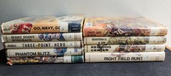 Lot Of 9 Joe Archibald Football Baseball Books Vintage Sports Ex Library
