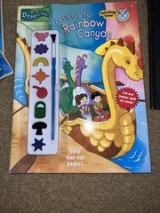Let’s Go to Rainbow Canyon Dragon Tales Coloring Book (2000, Trade Paperback)