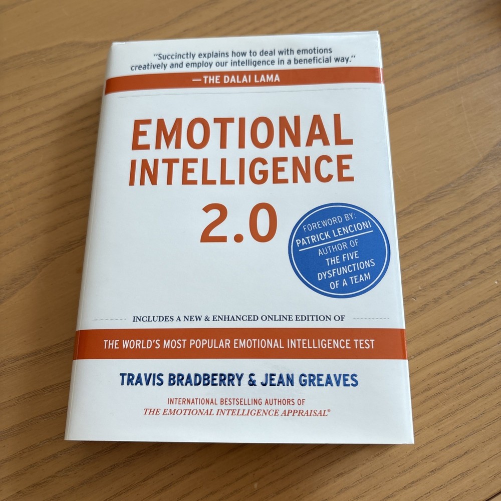 Emotional Intelligence 2.0 by Bradberry, Travis; Greaves, Jean 2009 Hardcover