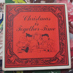 Vintage 1964 Christmas is Together-Time by Charles M. Shulz 1st ed hardcover