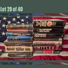 Library 29 WWII Hitler & Göring Biography Collection 15 Books