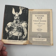 Wonder Book of the World’s Progress Set of 10 Volumes Funk And Wagnalls 1935