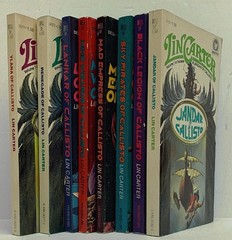 Lin Carter: Jandar of Callisto Books 1-8 [7 First Printings]