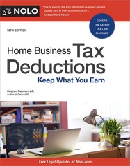 Home Business Tax Deductions: Keep What You Earn – Fishman J.D., Stephen – G…