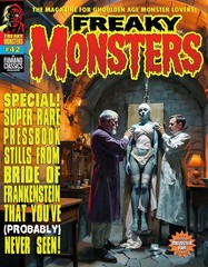 FREAKY MONSTERS 42 New! Like the original Famous Monsters Magazine only better!