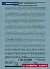 Official Whitman® Coin Folder – United States 250th Anniversary Blue FAST SHIP