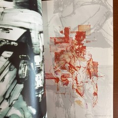THE ART OF METAL GEAR SOLID Yoji Shinkawa Art Book Illustration