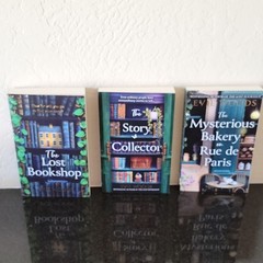 Evie Woods The Lost Bookshop, Tge Story Collector, The Mysterious Bakery, PB