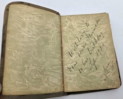 Robert Browning Rabbi Ben Ezra Saul Miniature Book Leather VTG Antique