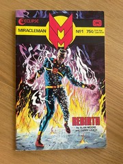 Miracleman #1 comic Alan Moore Garry Leach Eclipse Comics