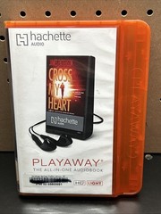 Cross My Heart James Patterson Digital Audio Player 2013 Excellent Condition