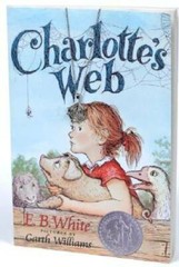 Charlotte’s Web Book and Charm (Charming Classics) – Paperback – ACCEPTABLE