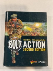 Warlord Games Bolt Action Second Edition Rulebook WWII Wargames Hardcover