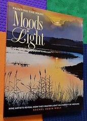 art instruction painting MOODS OF LIGHT many mediums hardback/dj