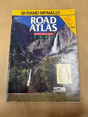 Rand McNally Road Atlas 1992 68th Edition US Canada Mexico Maps Travel