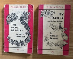 MY FAMILY & OTHER ANIMALS (1399), BAFUT BEAGLES (1266) Vintage Penguin. Durrell