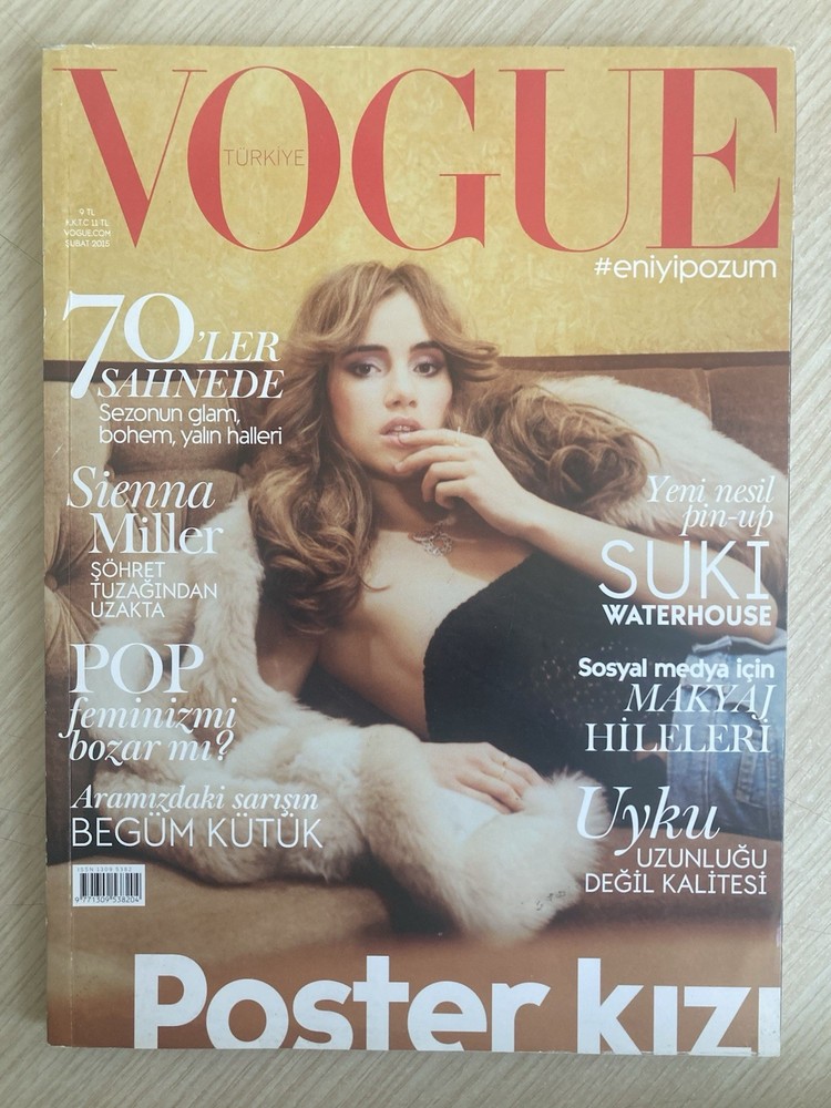 vogue February 2015 Suki Waterhouse Giedra Kiaulenaite Janice Alida Sienna Mille