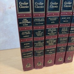 Hardcover Grolier Classics 20 Books in 5 Volumes (1955-1957) VTG
