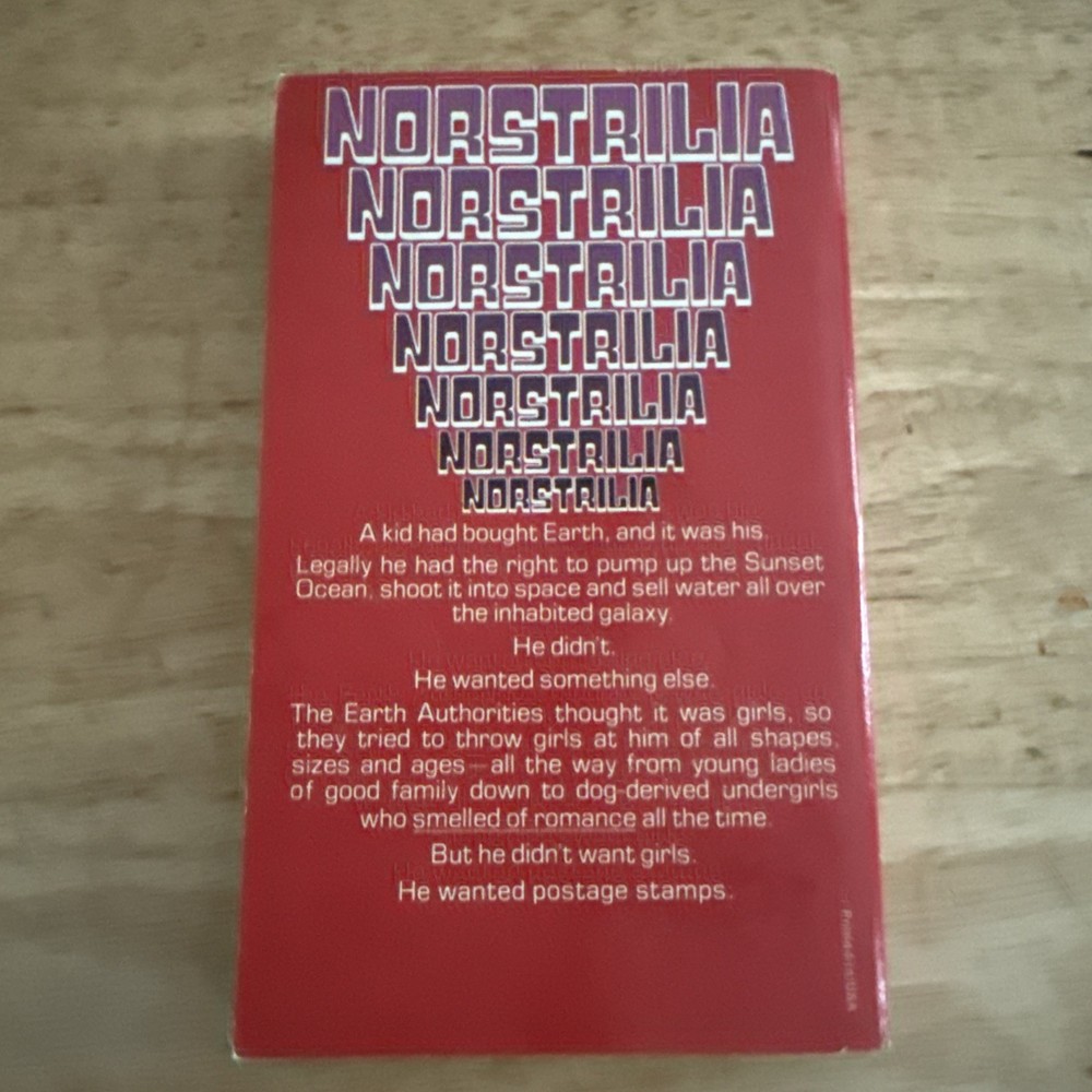 Norstrilia Cordwainer Smith Science Fiction Space Opera Quirky World Building