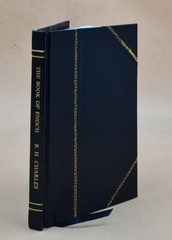 The Book of Enoch / by R.H. Charles ; with an introduction by W. [Leather Bound]
