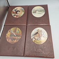 Time Life Books The Old West Series Lot of 18, Leather, Padded, Excellent Shape!