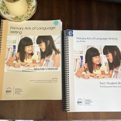 IEW Primary Arts of Language: Writing Teacher Manual + part 1 2 & 3 student book
