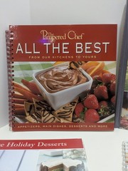 Lot of 8 Pampered Chef & Longaberger Cook Books – Main Dishes, All The Best, Etc