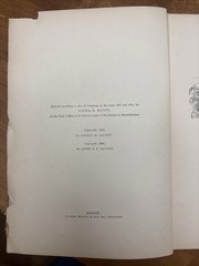 Little Women By Louisa M. Alcott Green Hardcover 1896 Little Brown & Co