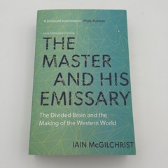 The Master and His Emissary by Iain Mcgilchrist – Like New Paperback Fast S & H