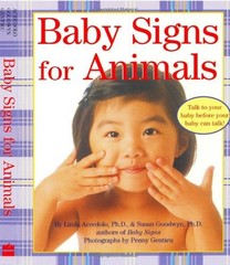 Baby Signs for Animals Board Books Susan, Acredolo, Linda Goodwyn