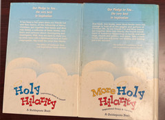 Lot of 2 HOLY HILARITY – MORE by Carl and Rose Samra w/DJ 1999 Very Good
