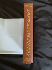 1945 Saints and Strangers by George F. Willison Vintage HCDJ Pilgrims