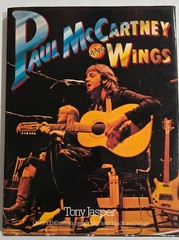 Paul McCartney & Wings 1977 Hardcover Book w/Dust Jacket