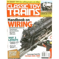 Classic Toy Trains Magazine September 2007 Handbook on Wiring Model Railroad