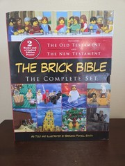 NEW Sealed The Brick Bible Complete Set Old & New Testament LEGO Book Set Poster