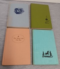 CS Lewis Narnia Book Lot/4 Early or 1st editions HC/DJ 1960s 1 4 5 7 Vintage