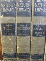 Lot of 8 Volumes of The New Nature Library 1920s 1922/1923 RARE