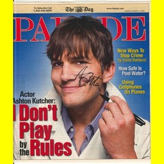 ASHTON KUTCHER Parade Magazine 2009 Newspaper insert that 70’s show {BONUS}
