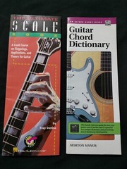 2 Guitar Books 1999 The Ultimate Scale by Troy Stetina 1977 Chord Dictionary
