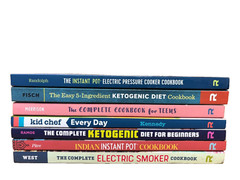 Rockridge Press Cookbook Lot – Instant Pot Ketogenic Smoker Teens & Kids