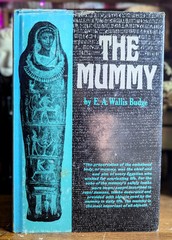 1974 The Mummy Budge – Ancient Egypt Pyramids Gods Vintage Occult Afterlife Book
