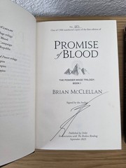 Broken Binding – Powder Mage Trilogy – Brian McClellan – Tier 1 SIGNED/NUMBERED