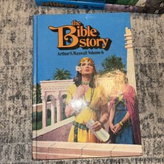 The Bible Story by Arthur S Maxwell Volume 1-10 Complete Set Hardcover 1975