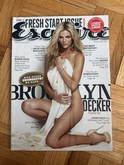 Brooklyn Decker Esquire Magazine February 2011 Chris Hemsworth Rami Malek