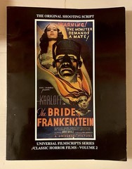 The Bride of Frankenstein: Original Shooting Script Universal Horror Vol. 2 Rare