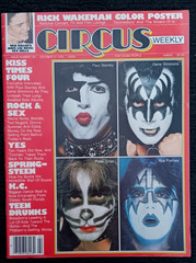 Circus Weekly Magazine: KISS Cover – Issue No. 194 – October 17, 1978 – Fine VF