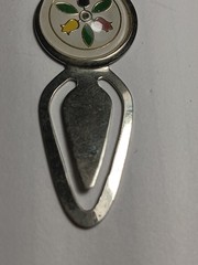 Multicolored Tuliup souvenir metal bookmark clip