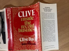 CLIVE: INSIDE THE RECORD BUSINESS By Clive Davis & James Willwerth – HCDJ
