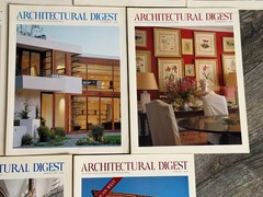 ARCHITECTURAL DIGEST Magazine 1993 1994 9pc Lot Interior Design Home Decorating