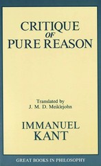 Critique of Pure Reason (Great Books in Philosophy)